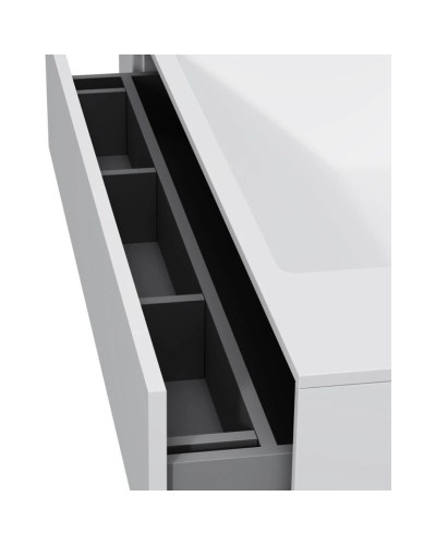 Комплект мебели белый матовый 100,8 см Am.Pm Inspire 2.0 M50AFHX1003WM + M50AWPX1001WG + M50AMOX1001SA