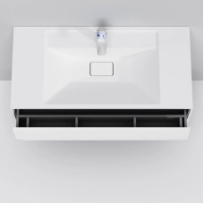 Комплект мебели белый матовый 100,8 см Am.Pm Inspire 2.0 M50AFHX1003WM + M50AWPX1001WG + M50AMOX1001SA