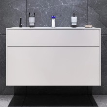 Комплект мебели белый матовый 100,8 см Am.Pm Inspire 2.0 M50AFHX1003WM + M50AWPX1001WG + M50AMOX1001SA