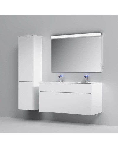 Комплект мебели белый матовый 120,8 см Am.Pm Inspire 2.0 M50AFHX1203WM + M50AWPC1201WG + M50AMOX1201SA