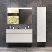 Комплект мебели белый матовый 120,8 см Am.Pm Inspire 2.0 M50AFHX1203WM + M50AWPC1201WG + M50AMOX1201SA