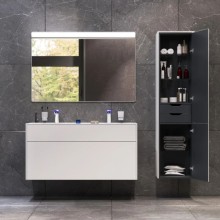 Комплект мебели белый матовый 120,8 см Am.Pm Inspire 2.0 M50AFHX1203WM + M50AWPC1201WG + M50AMOX1201SA