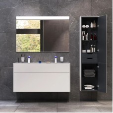 Комплект мебели белый матовый 120,8 см Am.Pm Inspire 2.0 M50AFHX1203WM + M50AWPC1201WG + M50AMOX1201SA