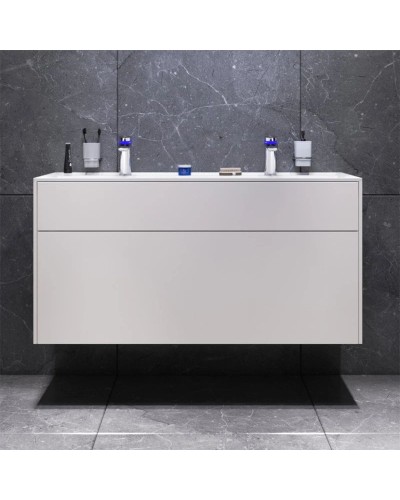 Комплект мебели белый матовый 120,8 см Am.Pm Inspire 2.0 M50AFHX1203WM + M50AWPC1201WG + M50AMOX1201SA