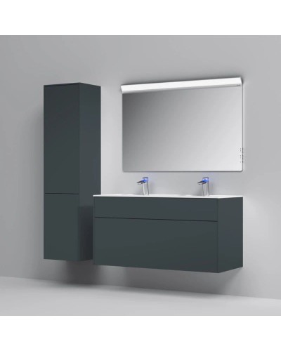 Комплект мебели графит матовый 120,8 см Am.Pm Inspire 2.0 M50AFHX1203GM + M50AWPC1201WG + M50AMOX1201SA