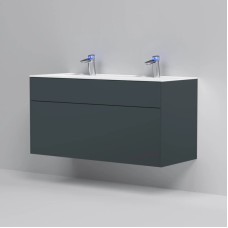 Комплект мебели графит матовый 120,8 см Am.Pm Inspire 2.0 M50AFHX1203GM + M50AWPC1201WG + M50AMOX1201SA