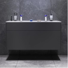 Комплект мебели графит матовый 120,8 см Am.Pm Inspire 2.0 M50AFHX1203GM + M50AWPC1201WG + M50AMOX1201SA