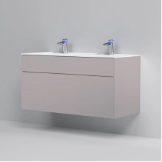 Комплект мебели серый матовый 120,8 см Am.Pm Inspire 2.0 M50AFHX1203EGM + M50AWPC1201WG + M50AMOX1201SA