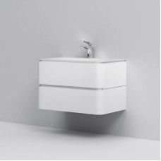 Комплект мебели белый глянец 80 см Am.Pm Sensation M30FHX0802WG + M30WPC0801WG + M30MCR0801WG