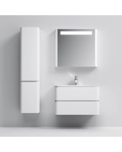 Комплект мебели белый глянец 80 см Am.Pm Sensation M30FHX0802WG + M30WPC0801WG + M30MCR0801WG