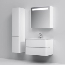 Комплект мебели белый глянец 80 см Am.Pm Sensation M30FHX0802WG + M30WPC0801WG + M30MCL0801WG