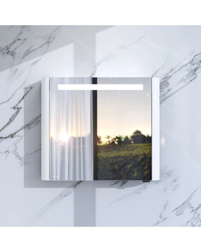 Комплект мебели белый глянец 80 см Am.Pm Sensation M30FHX0802WG + M30WPC0801WG + M30MCL0801WG