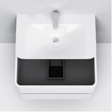 Комплект мебели белый глянец 80 см Am.Pm Sensation M30FHX0802WG + M30WPC0801WG + M30MCL0801WG