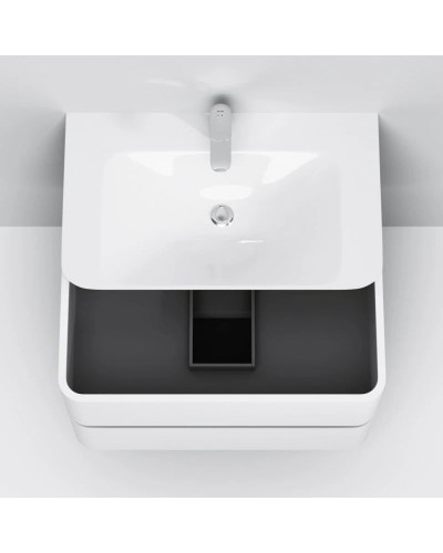 Комплект мебели белый глянец 80 см Am.Pm Sensation M30FHX0802WG + M30WPC0801WG + M30MCL0801WG