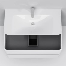 Комплект мебели белый глянец 100 см Am.Pm Sensation M30FHX1002WG + M30WPC1001WG + M30MCX1001WG