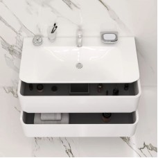 Комплект мебели белый глянец 100 см Am.Pm Sensation M30FHX1002WG + M30WPC1001WG + M30MCX1001WG