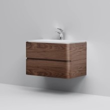 Комплект мебели орех 80 см Am.Pm Sensation M30FHX0802NF + M30WPC0801WG + M30MCR0801NF