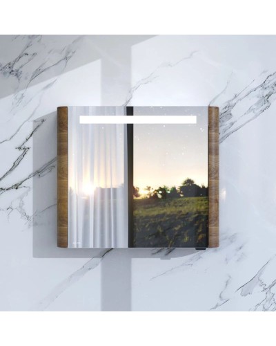 Комплект мебели орех 80 см Am.Pm Sensation M30FHX0802NF + M30WPC0801WG + M30MCL0801NF