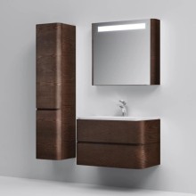 Комплект мебели табачный дуб 80 см Am.Pm Sensation M30FHX0802TF + M30WPC0801WG + M30MCR0801TF