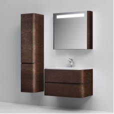 Комплект мебели табачный дуб 80 см Am.Pm Sensation M30FHX0802TF + M30WPC0801WG + M30MCR0801TF