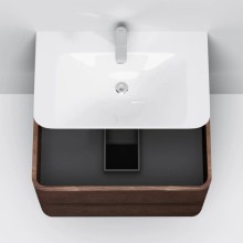 Комплект мебели табачный дуб 80 см Am.Pm Sensation M30FHX0802TF + M30WPC0801WG + M30MCR0801TF