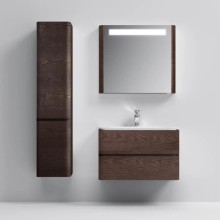 Комплект мебели табачный дуб 80 см Am.Pm Sensation M30FHX0802TF + M30WPC0801WG + M30MCR0801TF