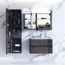 Комплект мебели табачный дуб 80 см Am.Pm Sensation M30FHX0802TF + M30WPC0801WG + M30MCL0801TF