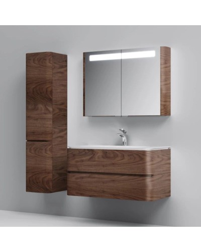 Комплект мебели орех 100 см Am.Pm Sensation M30FHX1002NF + M30WPC1001WG + M30MCX1001NF