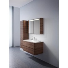 Комплект мебели орех 100 см Am.Pm Sensation M30FHX1002NF + M30WPC1001WG + M30MCX1001NF