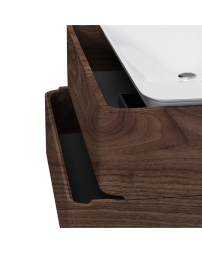 Комплект мебели орех 100 см Am.Pm Sensation M30FHX1002NF + M30WPC1001WG + M30MCX1001NF