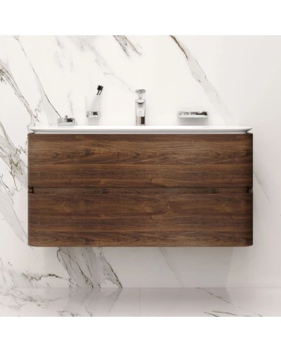 Комплект мебели орех 100 см Am.Pm Sensation M30FHX1002NF + M30WPC1001WG + M30MCX1001NF