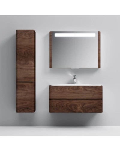 Комплект мебели орех 100 см Am.Pm Sensation M30FHX1002NF + M30WPC1001WG + M30MCX1001NF