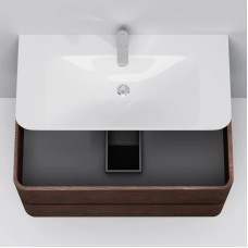 Комплект мебели табачный дуб 100 см Am.Pm Sensation M30FHX1002TF + M30WPC1001WG + M30MCX1001TF