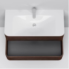 Комплект мебели табачный дуб 100 см Am.Pm Sensation M30FHX1002TF + M30WPC1001WG + M30MCX1001TF