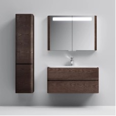 Комплект мебели табачный дуб 100 см Am.Pm Sensation M30FHX1002TF + M30WPC1001WG + M30MCX1001TF