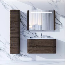 Комплект мебели табачный дуб 100 см Am.Pm Sensation M30FHX1002TF + M30WPC1001WG + M30MCX1001TF