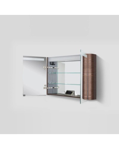 Комплект мебели табачный дуб 100 см Am.Pm Sensation M30FHX1002TF + M30WPC1001WG + M30MCX1001TF