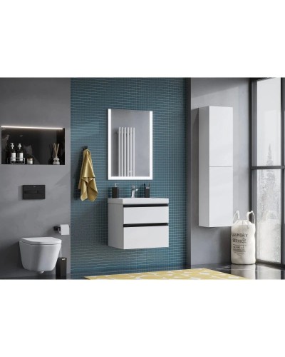 Комплект мебели белый глянец 60 см Roca Domi 857532806 + 32799E000 + 812362000