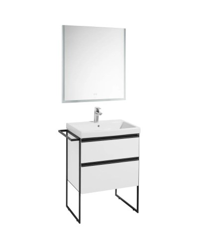 Комплект мебели белый глянец 60 см Roca Domi 857532806 + 3270M1004 + 812362000