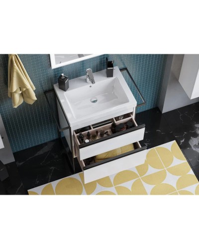 Комплект мебели белый глянец 60 см Roca Domi 857532806 + 3270M1004 + 812362000