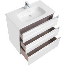 Комплект мебели белый глянец 80,5 см Roca The Gap 857553806 + 32799C000 + ZRU9000033