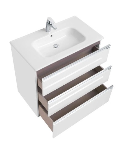 Комплект мебели белый глянец 80,5 см Roca The Gap 857553806 + 32799C000 + ZRU9000033