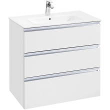 Комплект мебели белый глянец 80,5 см Roca The Gap 857553806 + 32799C000 + ZRU9000033