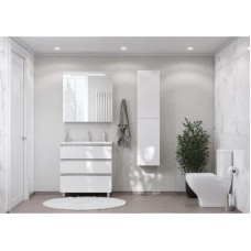 Комплект мебели белый глянец 80,5 см Roca The Gap 857553806 + 32799C000 + ZRU9000033