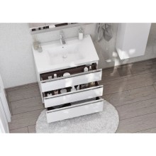 Комплект мебели белый глянец 80,5 см Roca The Gap 857553806 + 3279A4000 + ZRU9000033