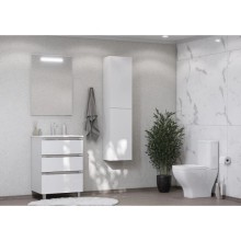 Комплект мебели белый глянец 60,5 см Roca The Gap 857552806 + 32799E000 + ZRU9302688