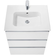 Комплект мебели белый глянец 60,5 см Roca The Gap 857552806 + 32799E000 + ZRU9302688