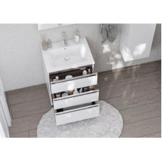 Комплект мебели белый глянец 60,5 см Roca The Gap 857552806 + 3279A8000 + ZRU9302688