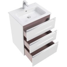 Комплект мебели белый глянец 60,5 см Roca The Gap 857552806 + 3279A8000 + ZRU9302688