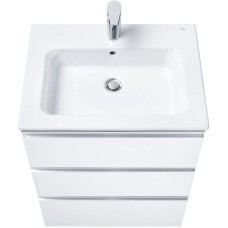 Комплект мебели белый глянец 60,5 см Roca The Gap 857552806 + 3279A8000 + ZRU9302688